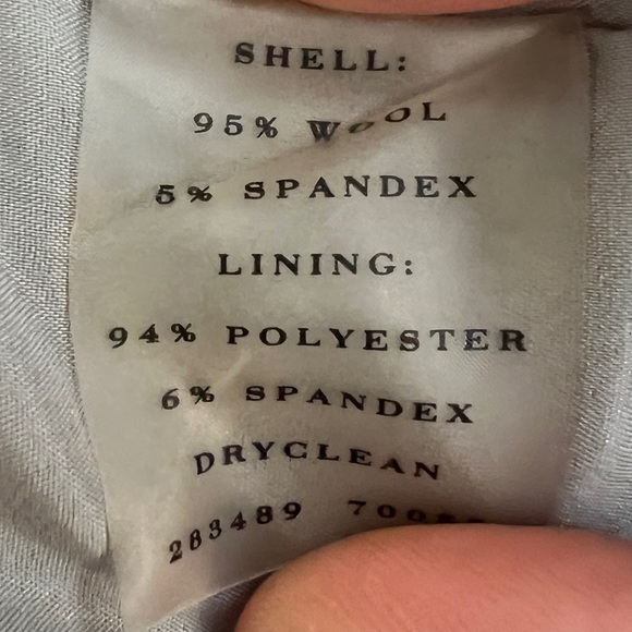 Ann Taylor Subtle Plaid High Waisted Pencil Skirt - Picture 6 of 6